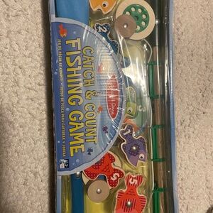Melissa & Doug Catch & Count Fishing Game - Blue and Multicolor